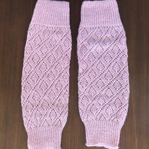 Sparkly Pink Leg Warmers
